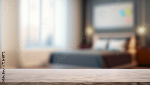 Blurred Modern Empty Room Background