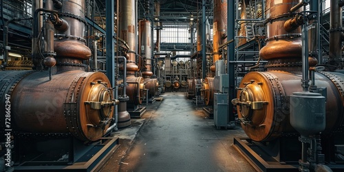 Distillery and brewery concept for alcoholic drink production