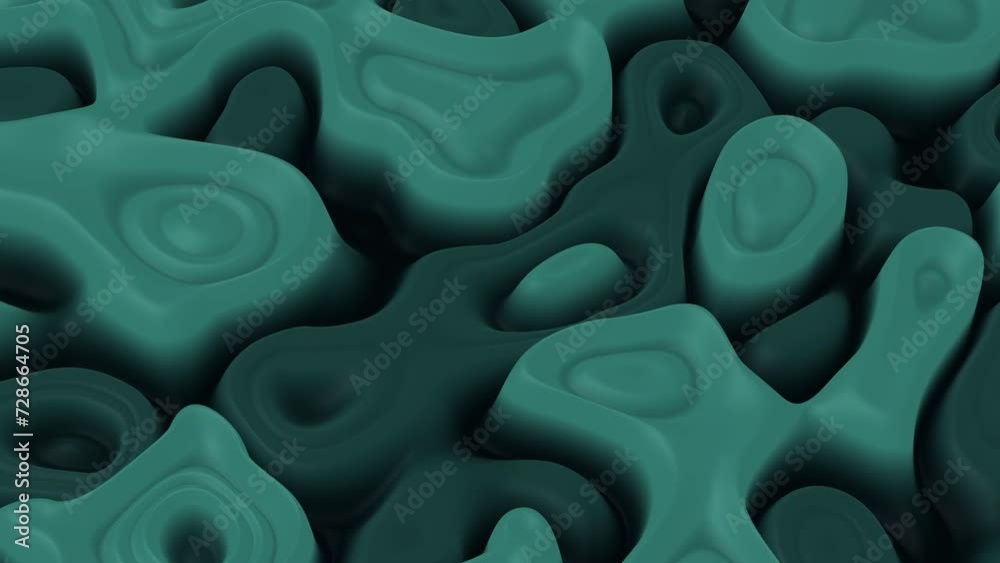 Close-up of a mesmerizing blue and green swirling pattern, composed of irregular shapes, creating a dynamic, fluid design Close-up of a mesmerizing blue and green swirling pattern, composed of irregular shapes, creating a dynamic, fluid design