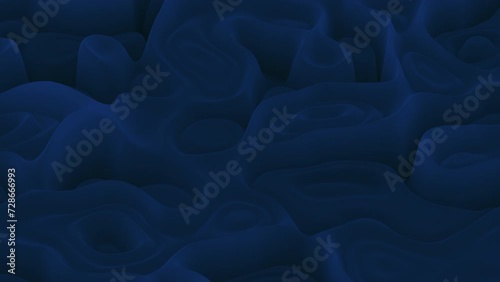 This image showcases a mesmerizing, abstract blue wave pattern. Perfect for enhancing designs with a calming and dynamic background or texture photo