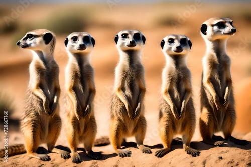 group of meerkats