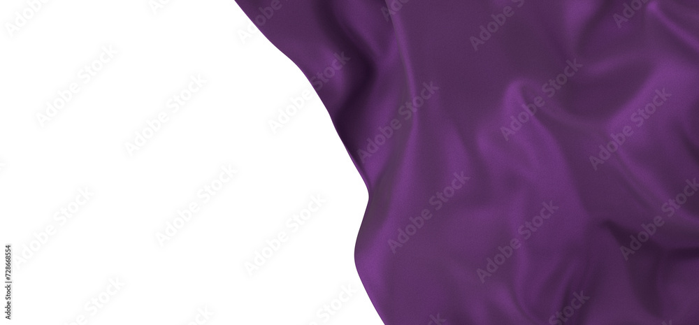 abstract purple fabric in motion
