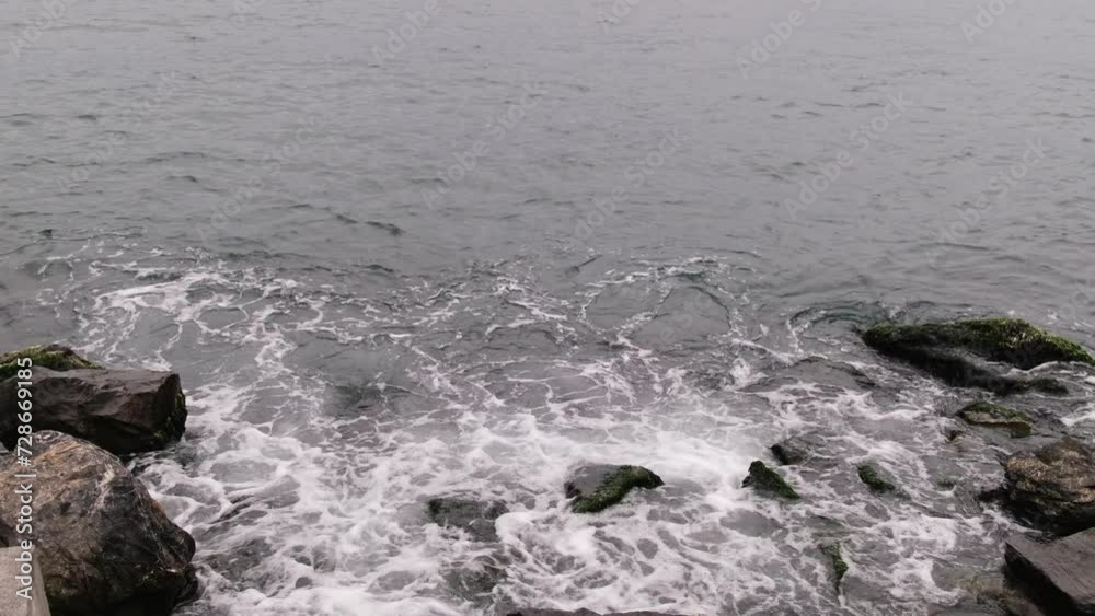 Sea Waves Hit the Rocks Sea Waves Hit the Rocks