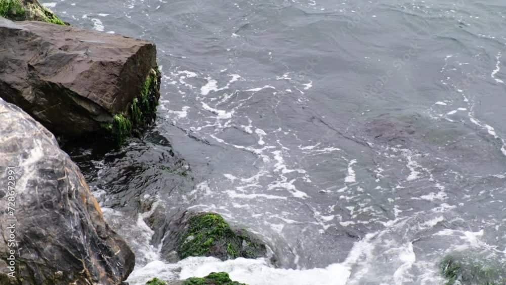 Sea Waves Hit the Rocks Sea Waves Hit the Rocks