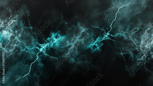 lightning in the sky texture Generative AI
