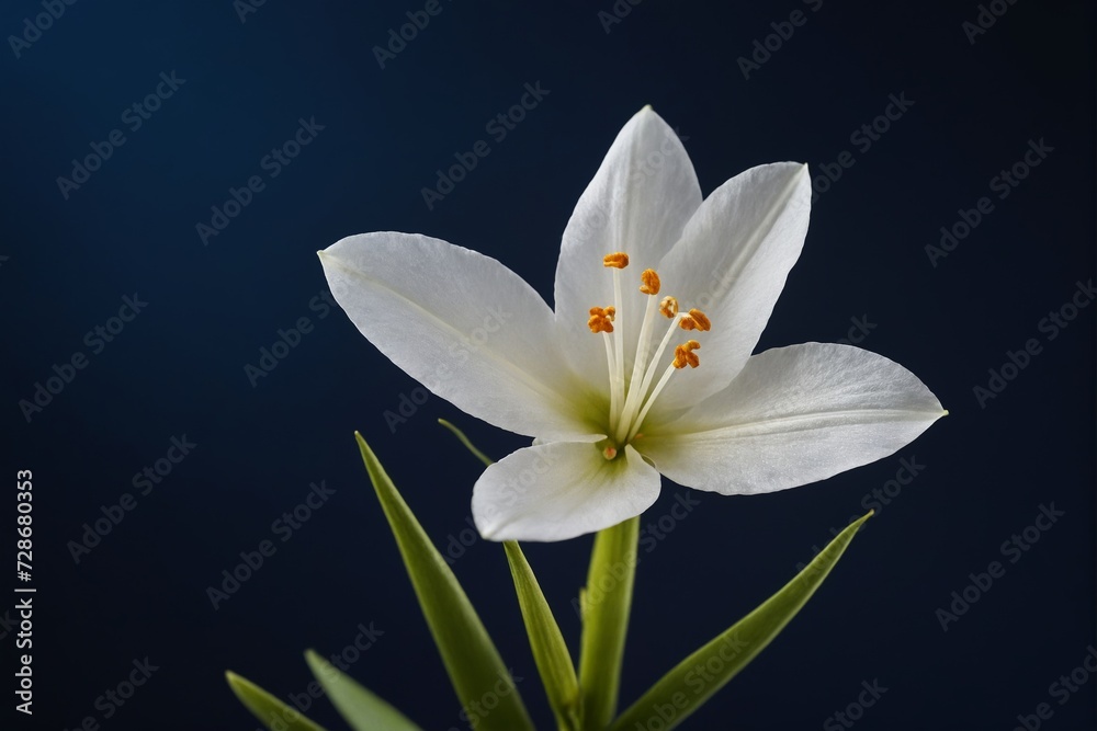 Elegance in Bloom: The Pristine White Lily Elegance in Bloom: The Pristine White Lily