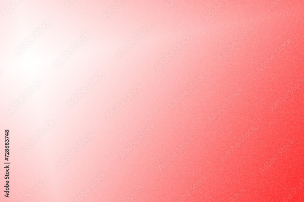 Fototapeta premium Transparency red color gradient background, grainy texture effect, poster banner landing page backdrop design