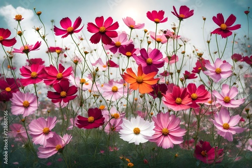 spring flowers background