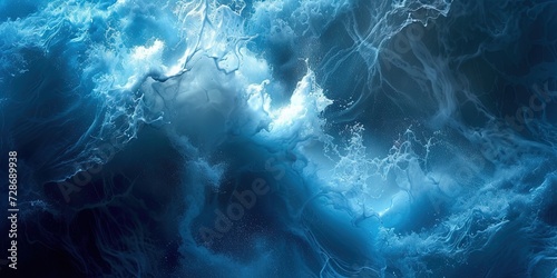 Water elemental concept with photorealism