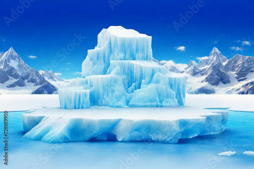 iceberg in polar regions © Ashkan