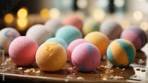 Round of Relaxation: Colorful and Fizzy Bath Bombs for a Blissful Soak