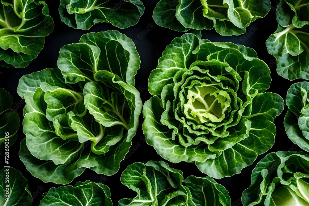 Fototapeta premium green cabbage vegies