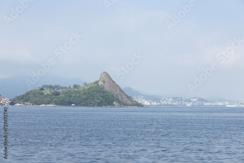Vista do Rio de Janeiro com praia
