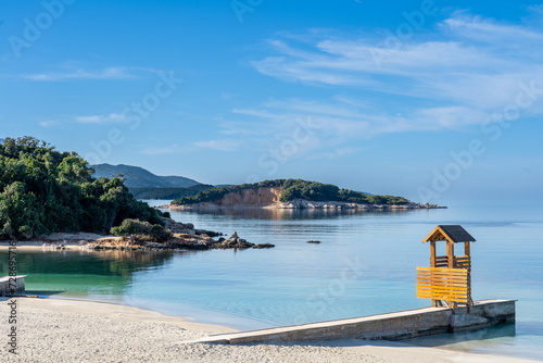 Views from the Ksamil Islands in Saranda, Albania