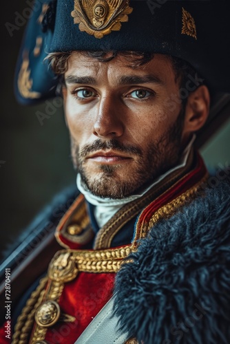 Portrait of a Man in Hussar Uniform