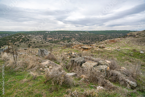 Scenic views from Blaundus, which was a Greek city founded during the Hellenistic period in Anatolia (Asian Turkey), and is now a Latin Catholic titular bishopric in Uşak