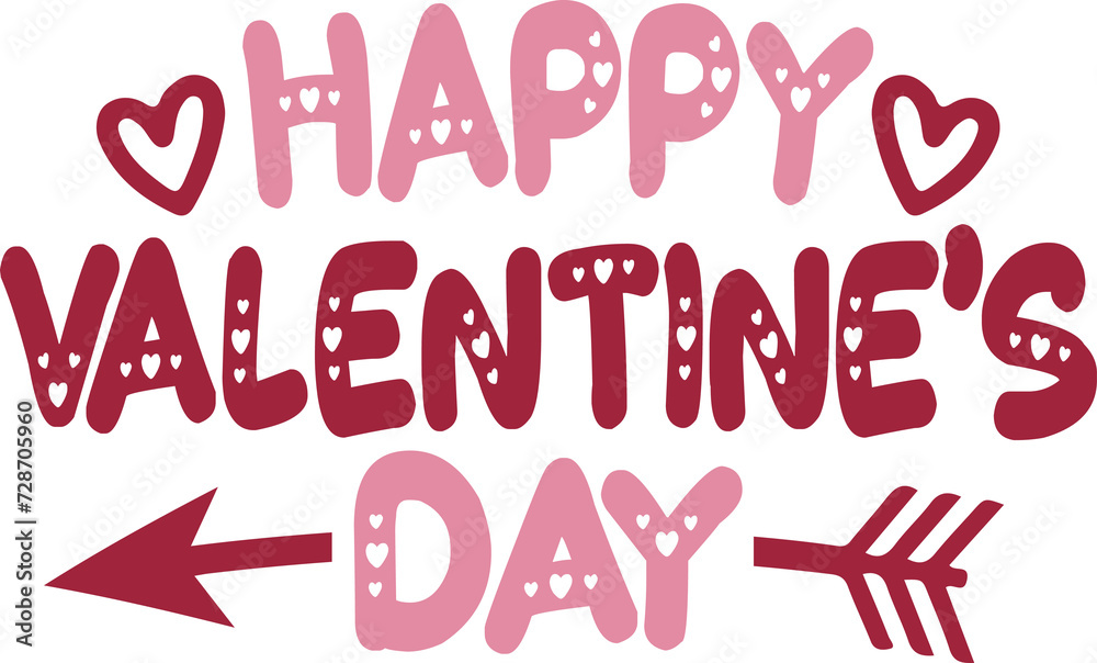 Valentine’s Day typography text on plain white transparent isolated background for card, shirt, hoodie, sweatshirt, apparel, tag, mug, icon, poster or badge Valentine’s Day typography text on plain white transparent isolated background for card, shirt, hoodie, sweatshirt, apparel, tag, mug, icon, poster or badge