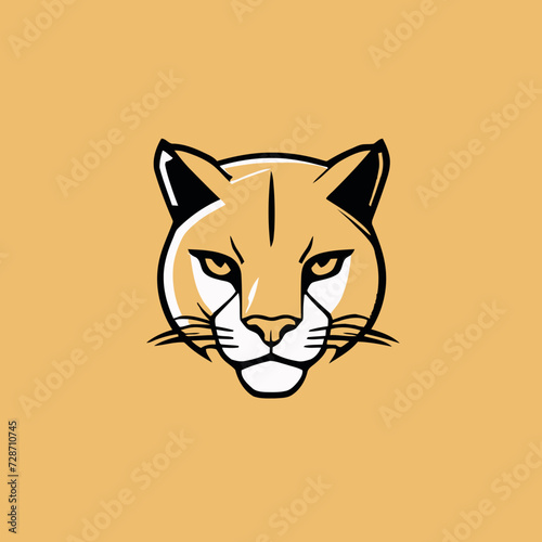 A logo puma Elevate your brand with this sleek and powerful logo featuring a striking puma. This captivating emblem exudes agility and sophistication, making it perfect for businesses seeking 