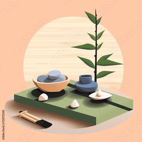 Zen Stone Arrangement