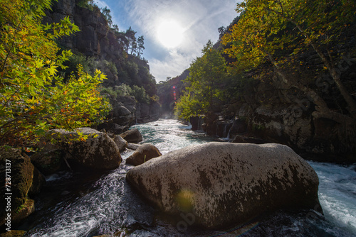 Antalya - Turkey.. Koprulu Canyon, Manavgat, Antalya - Turkey. photo