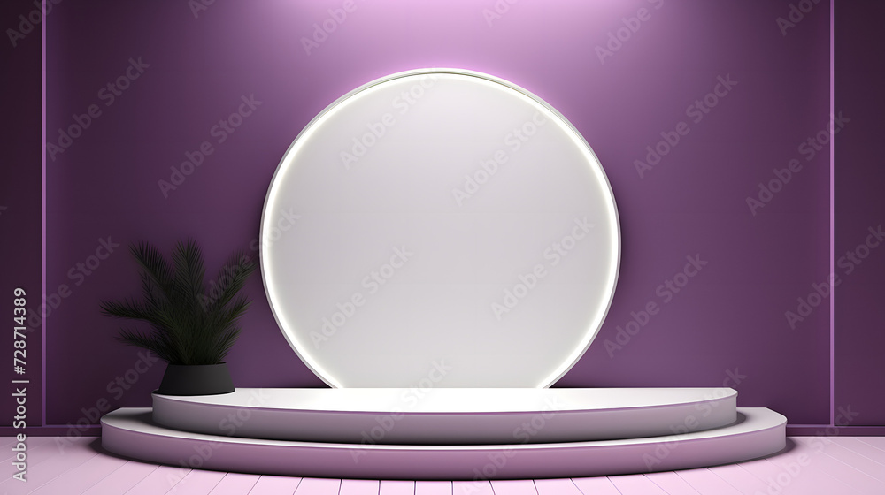 Round Mirror on White Shelf, product presentations
Round Mirror on White Shelf, product presentations