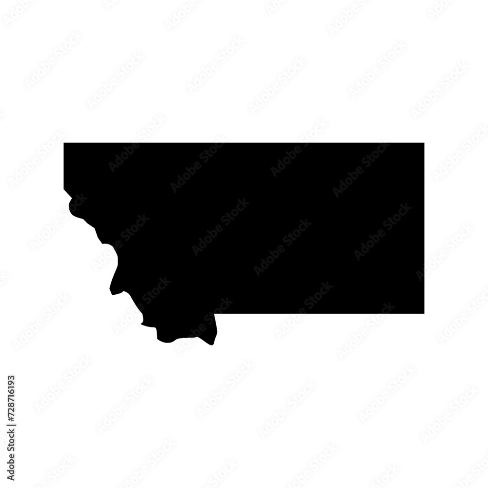 Montana map Montana map