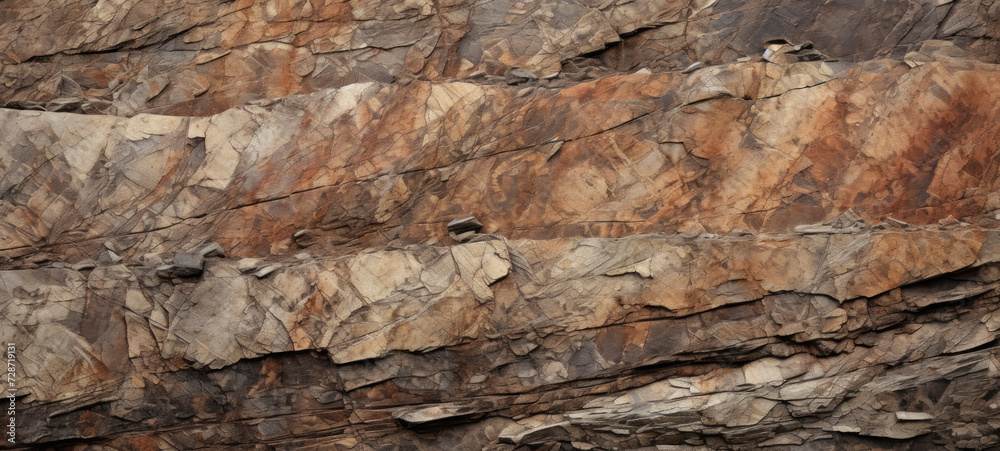 Rugged Rock Formation Texture