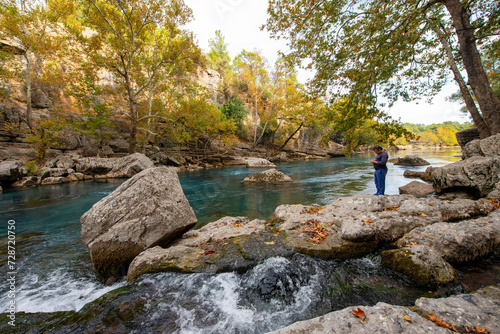 Antalya - Turkey. May 01, 2017. Koprulu Canyon, Manavgat, Antalya - Turkey. photo