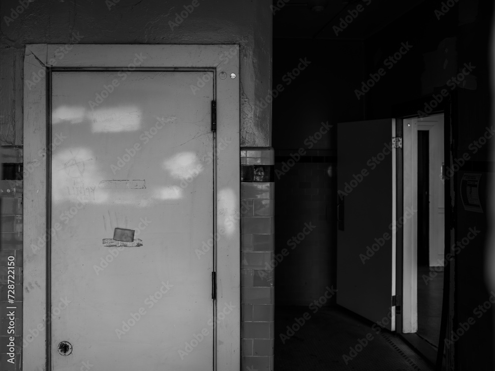 Abandoned spooky building Abandoned spooky building