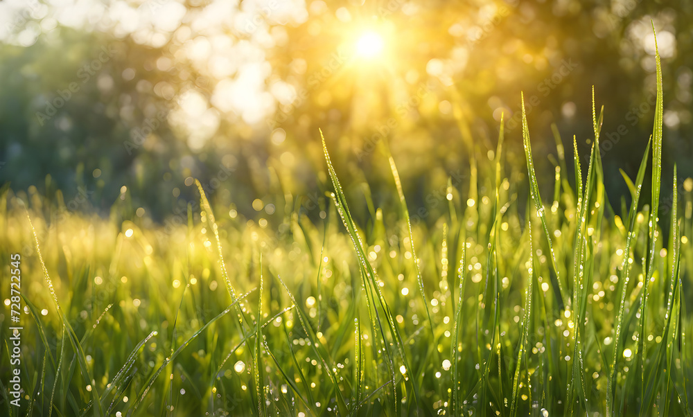 Closeup green grass Closeup green grass