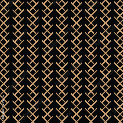 abstract seamless repeatable brown cross line vertical pattern on dark.