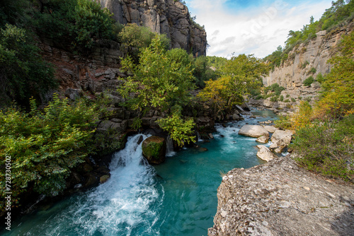 Antalya - Turkey. May 01  2017. Koprulu Canyon  Manavgat  Antalya - Turkey.