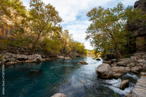 Antalya - Turkey. May 01  2017. Koprulu Canyon  Manavgat  Antalya - Turkey.