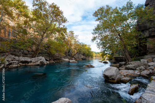 Antalya - Turkey. May 01, 2017. Koprulu Canyon, Manavgat, Antalya - Turkey.