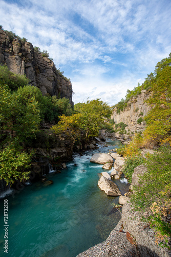 Antalya - Turkey. May 01, 2017. Koprulu Canyon, Manavgat, Antalya - Turkey. © enderbayindir