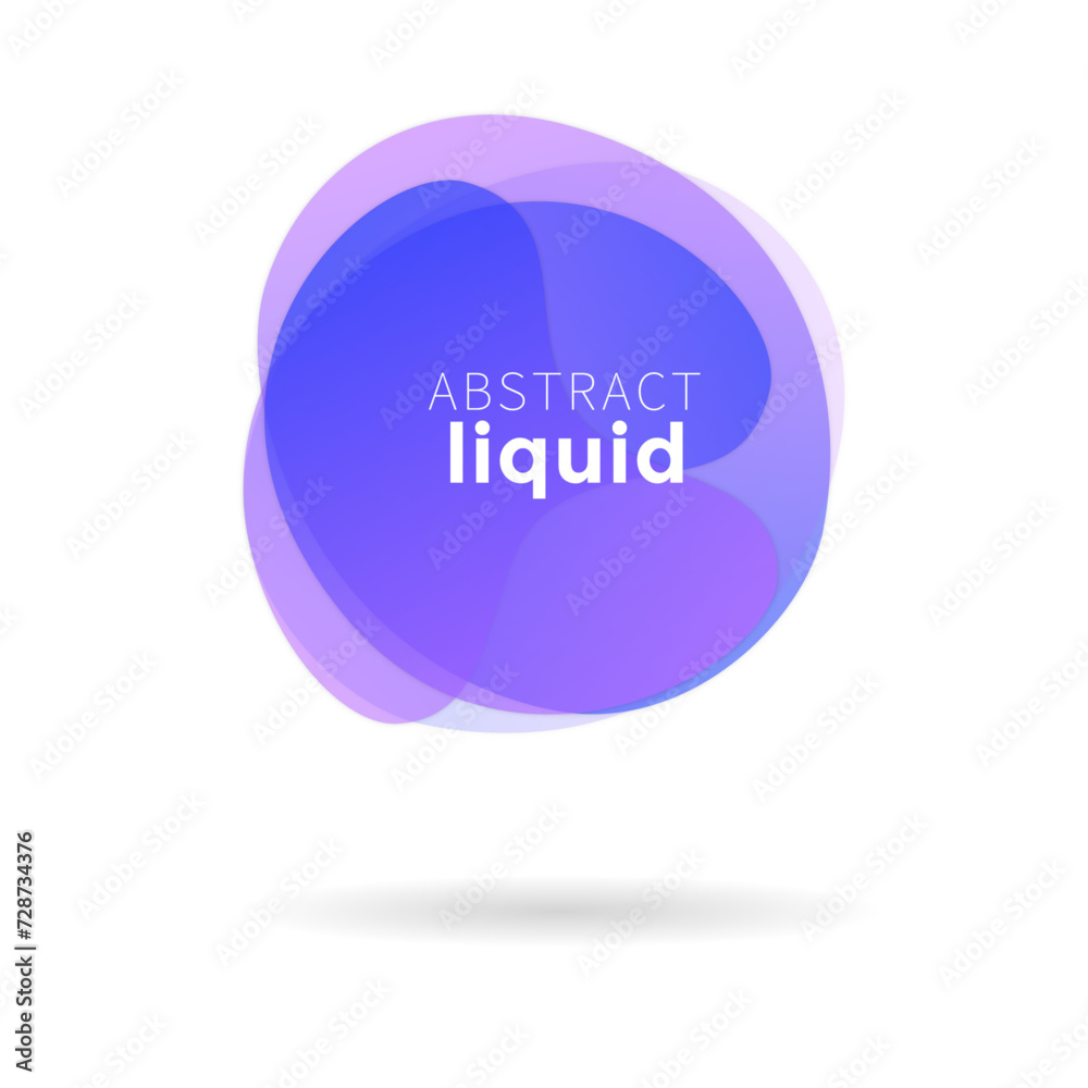 Liquid label, Liquid banner,bubble Liquid label, Liquid banner,bubble