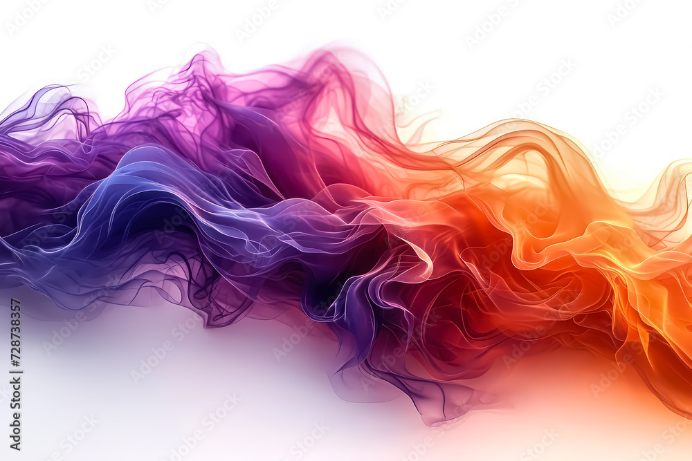 Colorful Lines Waves Wallpaper AI Abstract Patterns