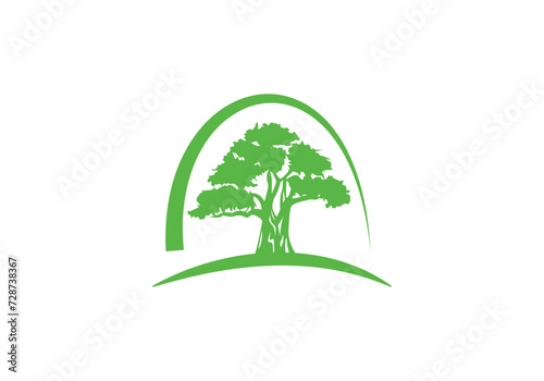 Letter A Tree Logo   Tree logos  Lettering  Typographic logo  tree and A logo  leaf and alphabet logo.