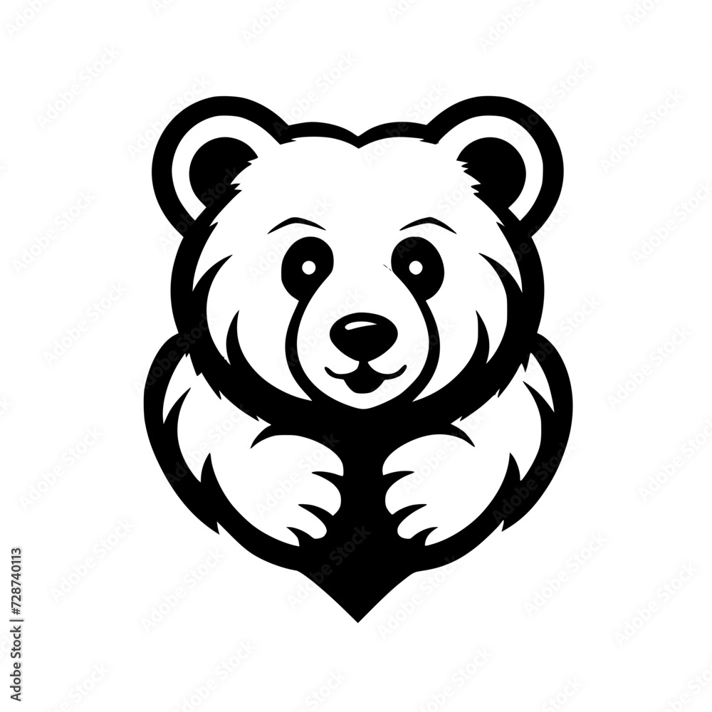 valentine clipart, cute love bear, cute bear, clipart, png, svg, jpg, eps, panda, bear, animal, cartoon, baby, illustration, vector, cute, fun, zoo, character, china, smile, mammal, bamboo, wildlife, 