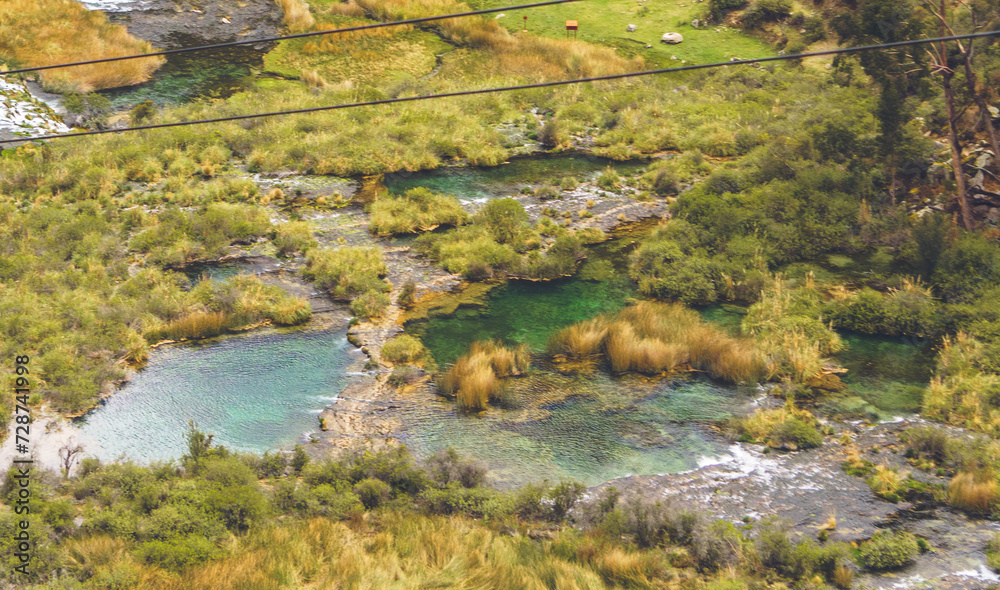 Paisaje Sierra. Nor yauyos Cochas Peru