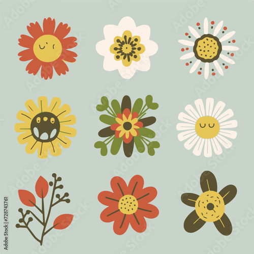 Blossom Bash: A Festive Gathering of Flowers and Branches