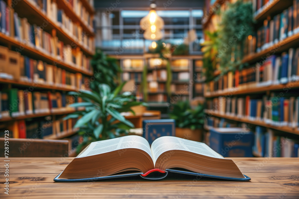 Open book in library Open book in library