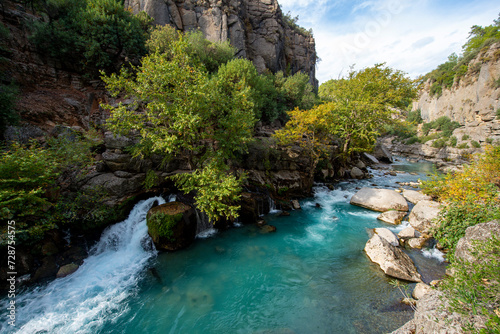 Antalya - Turkey. May 01, 2017. Koprulu Canyon, Manavgat, Antalya - Turkey. photo