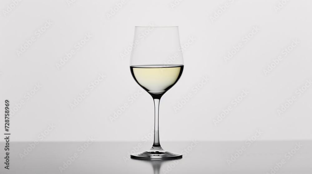 Fototapeta premium the dynamic elegance of a wine glass, capturing the interplay of light and liquid