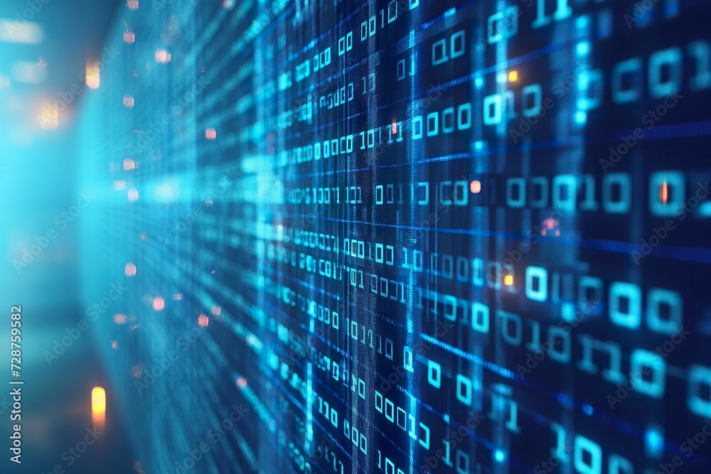 Data circulates through fiber networks at high speed, technological background. Data circulates through fiber networks at high speed, technological background.