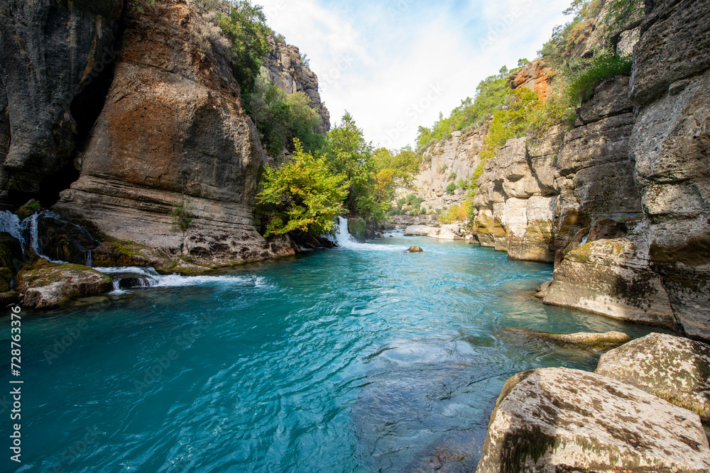 Fototapeta premium Antalya - Turkey.. Koprulu Canyon, Manavgat, Antalya - Turkey.