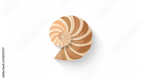 Yellow seashell.