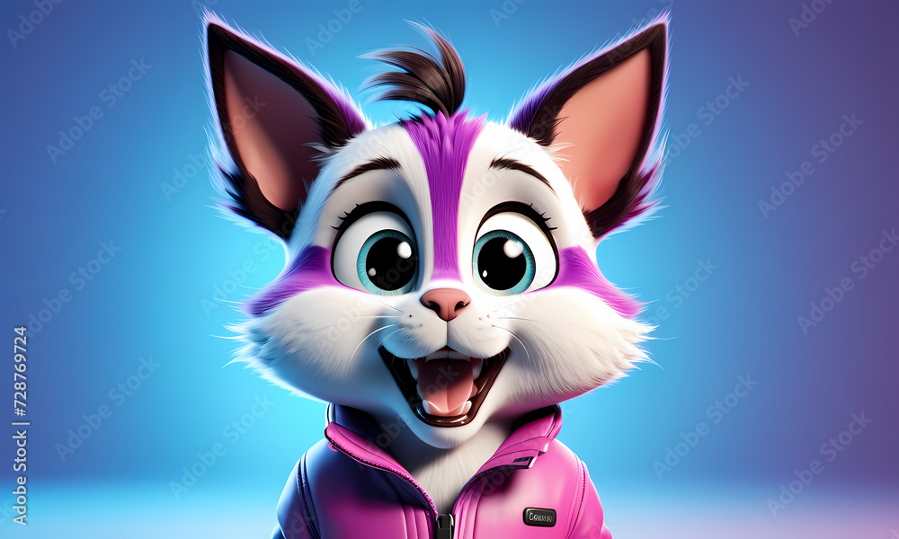 Cartoon 3d character, cartoon illustration , wallpaper for kids , cute cartoon character background Cartoon 3d character, cartoon illustration , wallpaper for kids , cute cartoon character background