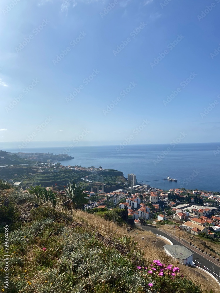 view of the city from the sea