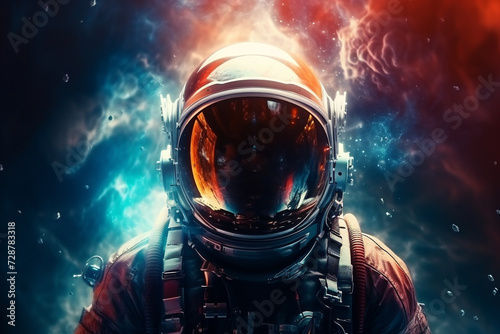 astronaut in space